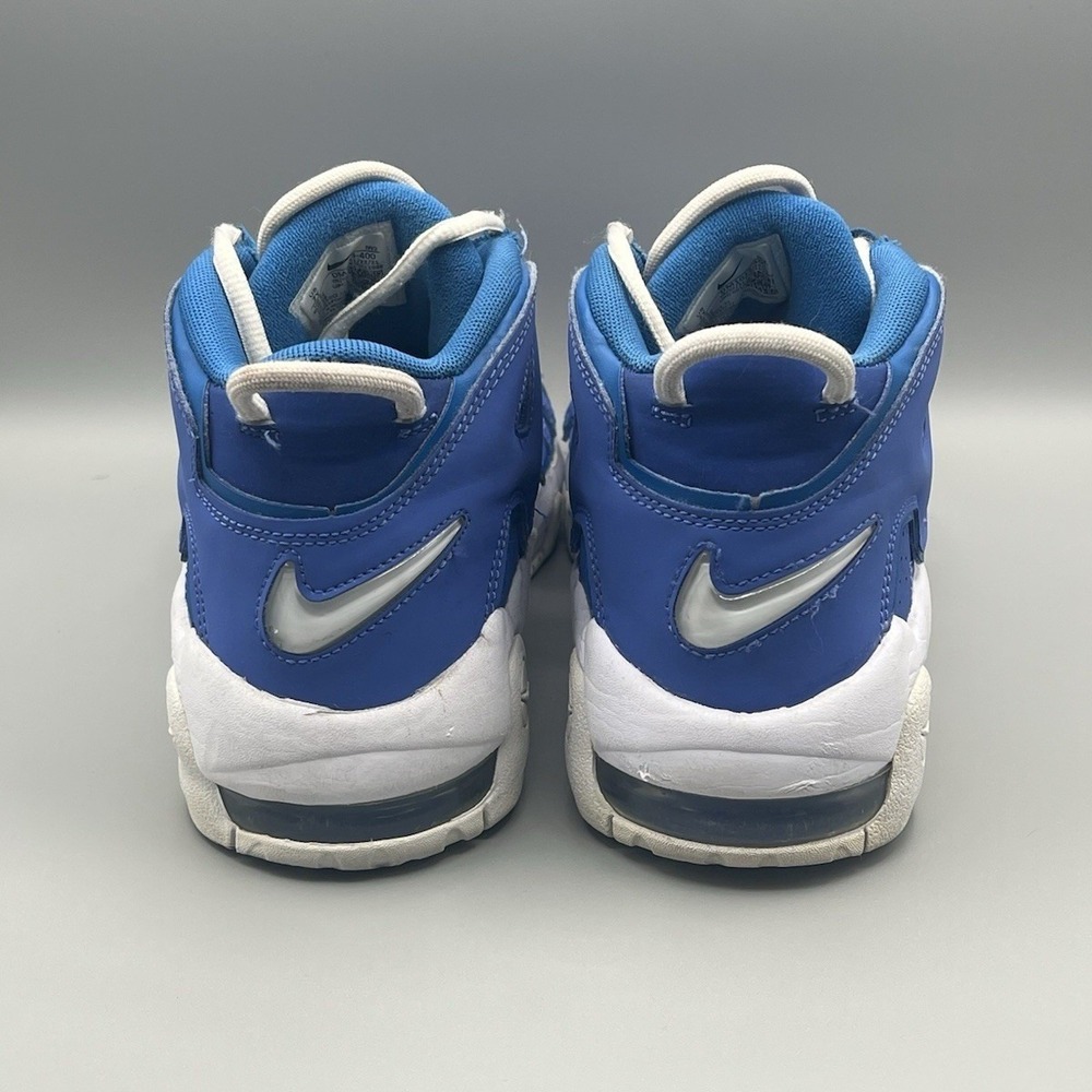 Nike Air More Uptempo Royal Blue Retro - Youth Size 7 Women's Size 8.5 USED - Picture 4 of 8